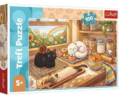 Obrázek produktu pro Puzzle 100 dílků, "Kociaki łobuziaki", TREFL