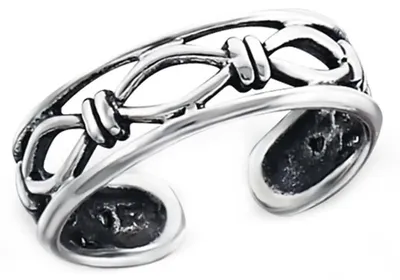 Produktbild von Zehenring Zehring Ringschleifen 925 Silber