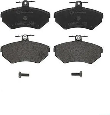 Zdjęcie produktu dla Zestaw klocków hamulcowych do hamulców tarczowych 16 mm BREMBO pasujący m.in. do VW GOLF
