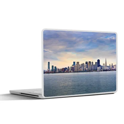 Produktbild von MuchoWow® Laptop Aufkleber Sticker Cover San Francisco - Wasser - Sonne 30x21 cm - Sticker für Laptop - Selbstklebend