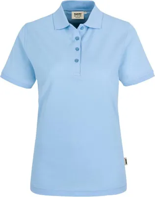 Produktbild von HAKRO Poloshirt Classic Damen #110 Gr. 3XL eisblau