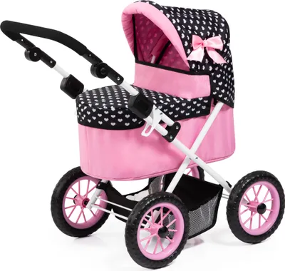 Produktbild von Kočík pre bábiky BAYER Design 17060AA Xeo deep Black, Pink