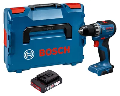 Zdjęcie produktu dla Wiertarko-wkrętarka akumulatorowa Bosch GSR 18V-52 Professional 18 V 70 Nm bezszczotkowa + 1x akumulator 2,0 Ah + L-Boxx – bez ładowarki