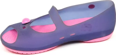 Zdjęcie produktu dla E7116 sandał bimba CROCS fioletowo-różowy gumowy sandał dziecięcy