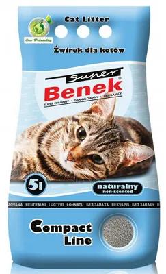 Image de Litière pour chat Certech Super Benek Compact Natural 5 L