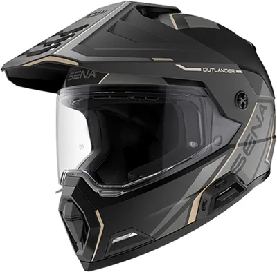 Productafbeelding van Sena Helm Outlander, matzwart - maat L