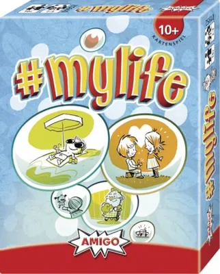 Zdjęcie produktu dla AMI01952 - #MyLife, gra karciana, 2-6 graczy, wiek 10+