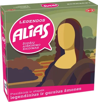 Obrázek produktu pro Taktika Alias Legends (v litevštině)