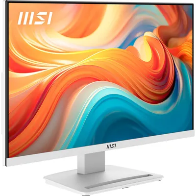 Produktbild von MSI Pro MP241W E14V, 60,5 cm (23.8"), 1920 x 1080 Pixel, Full HD, LCD, 4 ms, Weiß