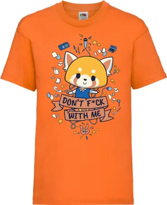 Produktbild von Kinder T-Shirt Aggretsuko 01 Aggretsuko, 7-8 Jahr - 128 / Orange