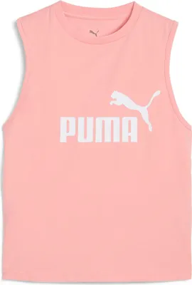 Image de T-shirt sans manches Puma Ess No. 1 Logo Slim, rose, XS, femme, rose, XS