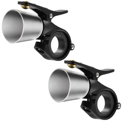 Produktbild von ROCKBROS 2er Set Fahrradklingel Fahrrad Glocke Laut Retro für Mountainbike, Rennrad, Citybike Silber