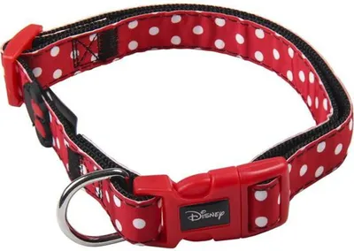 Zdjęcie produktu dla Obroża dla psa Myszka Minnie XXS/XS czerwona