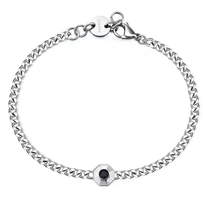 Immagine prodotto di Bracciali Sagapò Silver Collection Snap - uomo