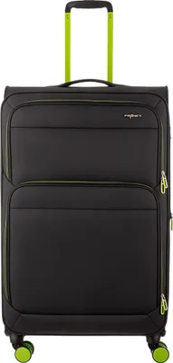 Produktbild von Franky Koffer Gr. L Reisegepäck T27-B Spinner 75er mit Dehnfalte black/green