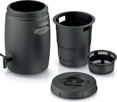 Obrázek produktu pro Zásobník na zahradní hnojivo černý COMBIOLIQ IBFT25-S411