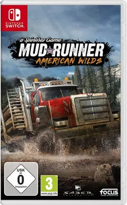 Produktbild von GAME Spintires: MudRunner American Wilds Edition, Nintendo Switch, Nintendo Switch, Multiplayer-Modus, E (Jeder)