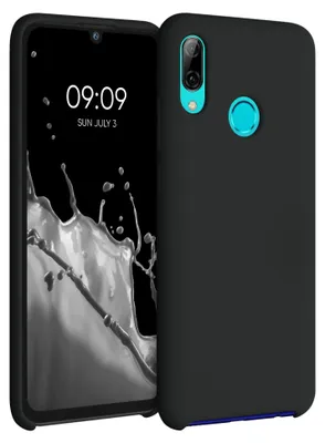 Produktbild von kwmobile Handyhülle für Huawei P Smart (2019) Hülle - Case Silikon - Kabelloses Laden - Schutzhülle Cover in Schwarz