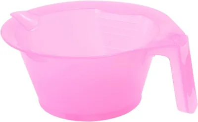 Productafbeelding van Haarverf Mengkom - Verfkom Kapper - Haarverven Thuis - Met Handgreep - 16x14cm - Roze