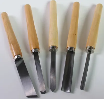 Produktbild von 5 Drechseleisen Messer drechseln drechsel Be…