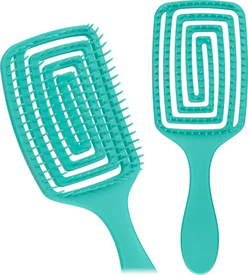 Produktbild von Haarbürste Entwirrbürste Pneumatisch Blau Alle Haartypen Schnelltrocknend