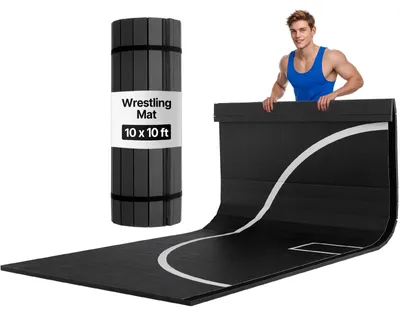 Immagine prodotto di Tappetino per arti marziali VEVOR 3 x 3 m per allenamenti nella palestra di casa, tappetini da allenamento impermeabili e arrotolabili Tappetino fitness per ginnastica Tatami Jiu-Jitsu MMA Judo Boxe, tappetino sportivo Tappetino yoga Nero
