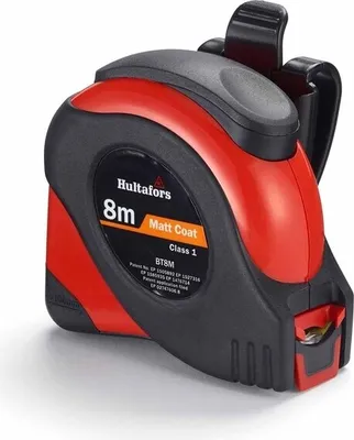 Obrázek produktu pro Hultafors Bandma¤ BT L?nge 8 m, Breite 25 mm, Ma¤band aus Stahl, Oberfl?che matt