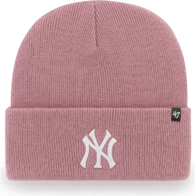 Produktbild von '47 Brand Beanie MLB Haymaker '47 CUFF KNIT New York Yankees Mauve QCA