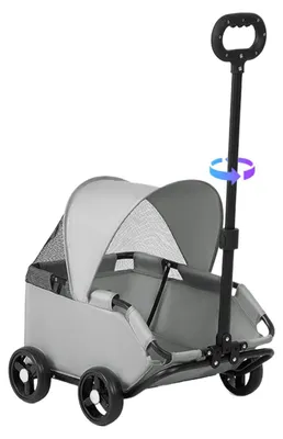 Image de Poussette pliable pour chiens et chats