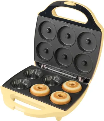 Image de Bestron Bundt Cake Maker Prise Eu Jaune 25 Cm