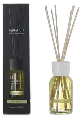 Obrázek produktu pro Millefiori Milano Difuzér s tyčinkami Lemon Grass 250 ml