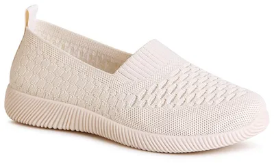 Produktbild von topschuhe24 2400 Damen Light Slipper Halbschuhe, Farbe:Beige, Größe:38 EU