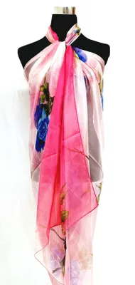 Produktbild von XXL Multifunktions Pareo Schal Wickelrock Strandtuch Wickeltuch Sarong Bademode Trägerkleid P02