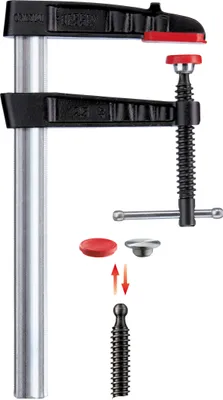 Produktbild von Bessey Temperguss-Schraubzwinge TG-K 300/120 | TG30S12K