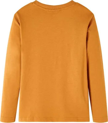 Produktbild von vidaXL Kinder-Langarmshirt Dunkelocker 128