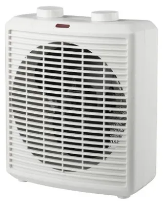 Productafbeelding van Verwarmingsventilator, draagbaar, met thermostaat, 1000/2000 watt
