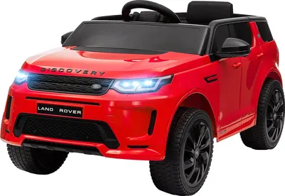 Produktbild von Kinder Elektroauto 12V Kinderauto mit 2,4G Fernbedienung, Musik, Hupe, Elektrofahrzeug mit LED-Lichtern, USB/MP3-Anschluss, 3-5 km/h, für Kinder 3-6 Jahre, Rot