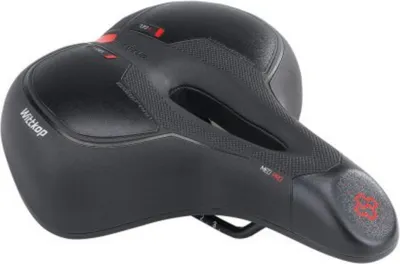Produktbild von Wittkop City & Comfort Sättel Medicus Unisex Gel schwarz