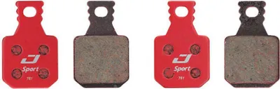 Produktbild von Jagwire DCA006, Fahrradbremsbelag, Rot