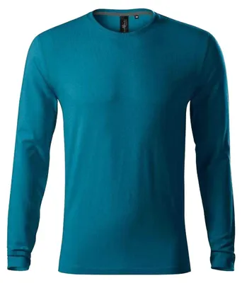 Image de Malfini - T-shirt « Brave » pour homme, manches longues PP11409 (XXL) (bleu)