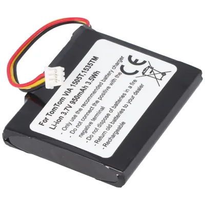 Produktbild von TomTom VIA 1505T, 1335TM Nachbau Akku von AccuCell