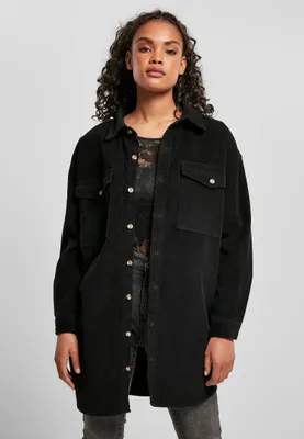 Zdjęcie produktu dla Urban Classics Ladies - KORD Long Overshirt Hemd - M