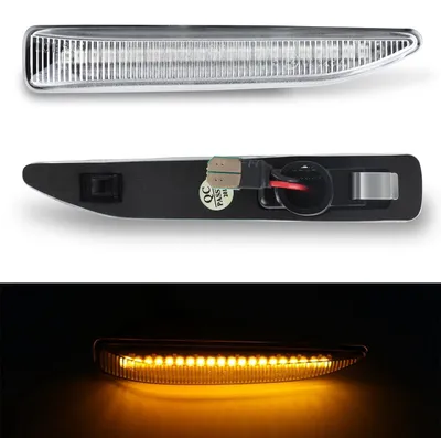 Produktbild von Seitenblinker Blinker SET für BMW 7er E65 E66 2001-2008 2x LED Klarglas