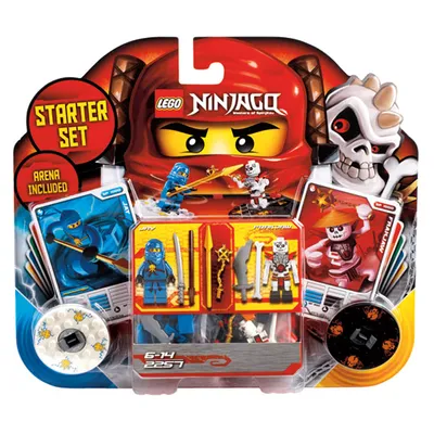 Produktbild von LEGO NINJAGO Spinjitzu Starter Set 57-teilig, ab 6 Jahren, Top 10 Spiel (2257)