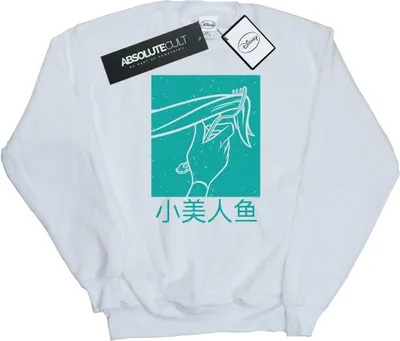 Produktbild von Disney Princess - "The Little Mermaid" Sweatshirt für Damen BI32859 (S) (Weiß)
