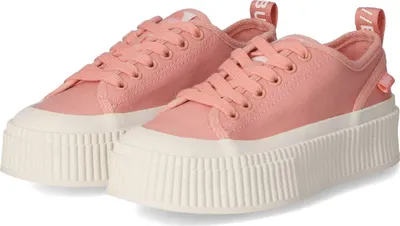 Image de Buffalo Femmes Baskets MADISON Rose Textile Taille : 39