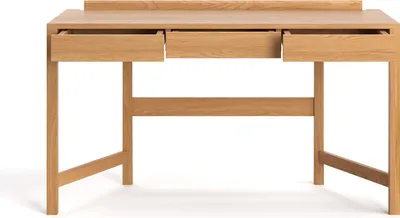 Produktbild von Essa-Schreibtisch aus massivem Holz 140 cm, Massivholz, Skandinavisches Design