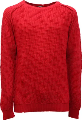 Produktbild von 6582AG maglione uomo IMPERIAL red distressed sweater man