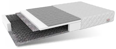 Zdjęcie produktu dla Materac BAMBINO 80x190 cm, gryczano kokosowy, 14 cm