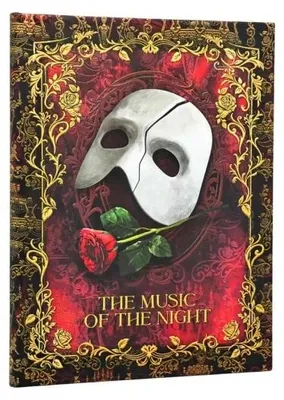 Productafbeelding van Masked Melody (Phantom of the Opera) Ultra Lined Hardcover Journal (Elastic Band Closure)
